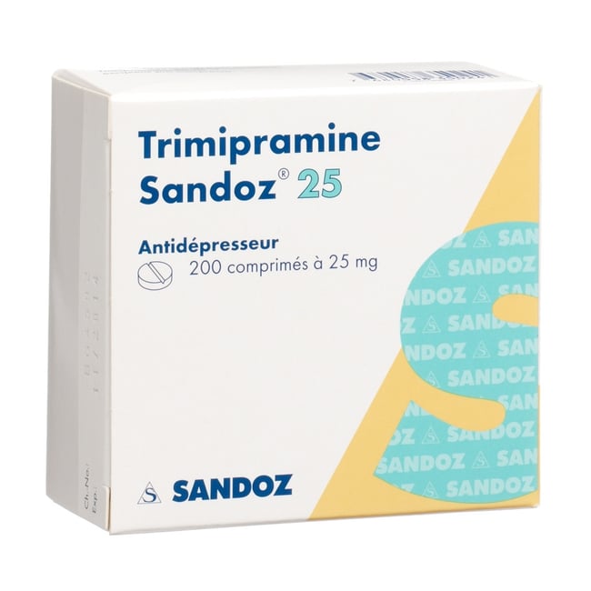 TRIMIPRAMINE Sandoz cpr 25 mg 50 pce