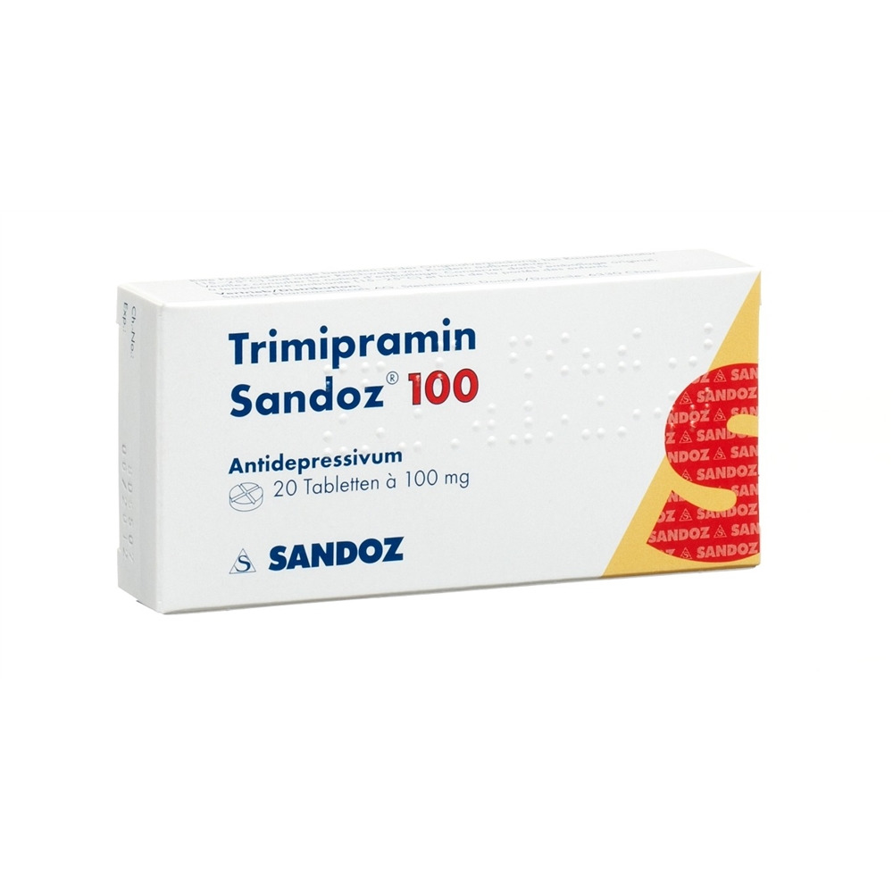 TRIMIPRAMINE Sandoz cpr 100 mg 20 pce