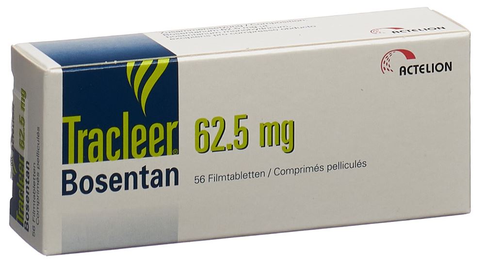 TRACLEER cpr pell 62.5 mg 56 pce