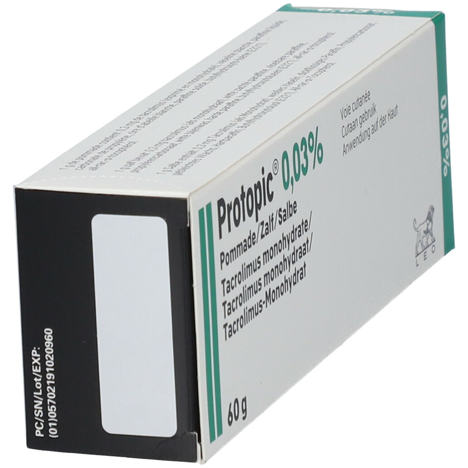 PROTOPIC ong 0.03 % tb 60 g