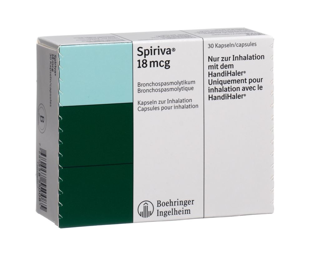 SPIRIVA caps inh 18 mcg 30 pce