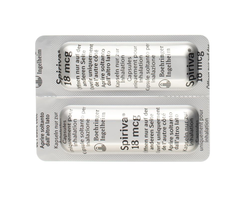 SPIRIVA caps inh 18 mcg 90 pce