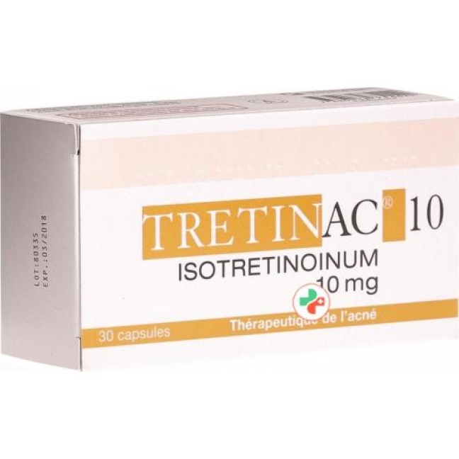 TRETINAC caps moll 10 mg 30 pce