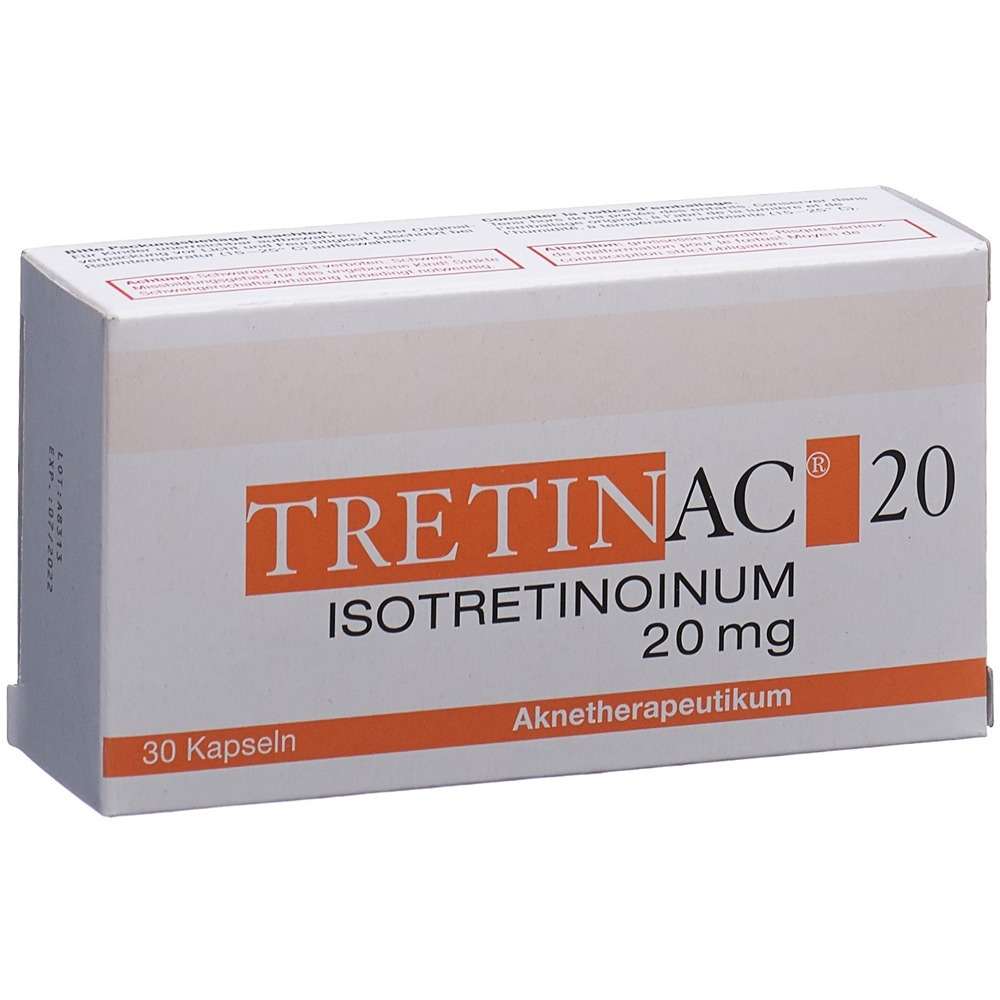 TRETINAC caps moll 20 mg 30 pce