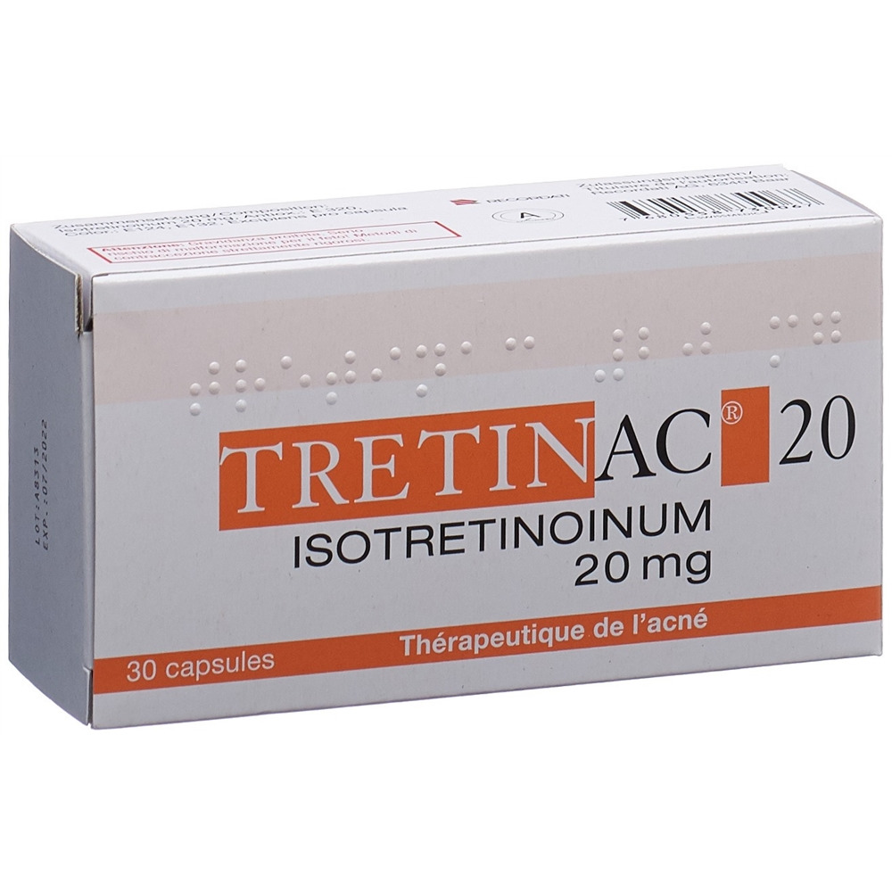 TRETINAC caps moll 20 mg 30 pce