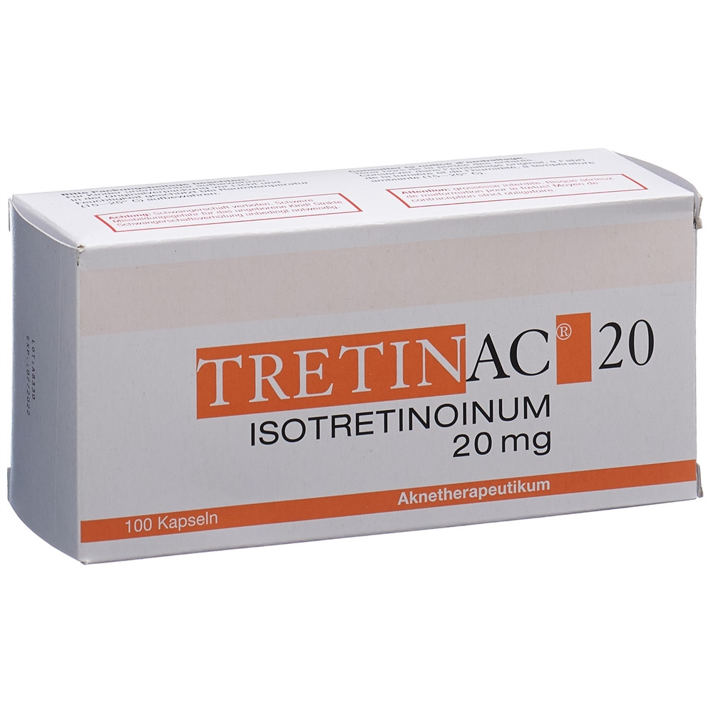 TRETINAC caps moll 20 mg 100 pce