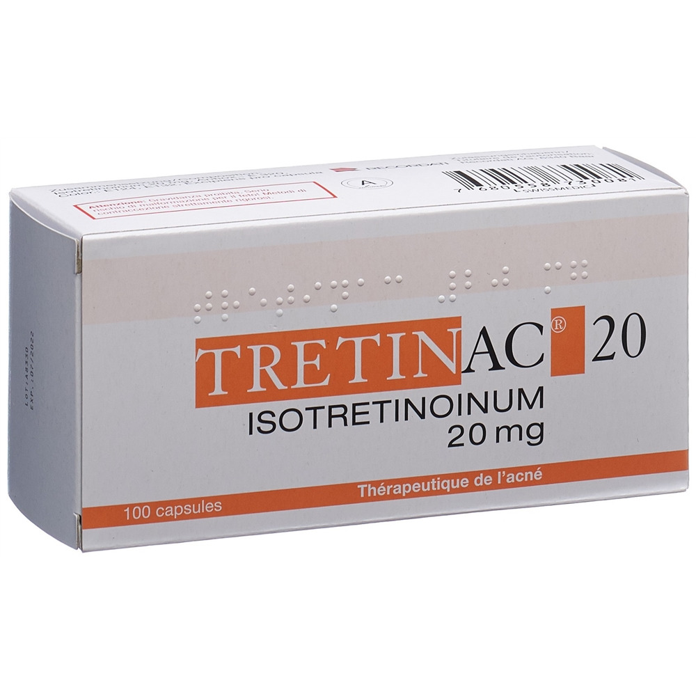 TRETINAC caps moll 20 mg 100 pce