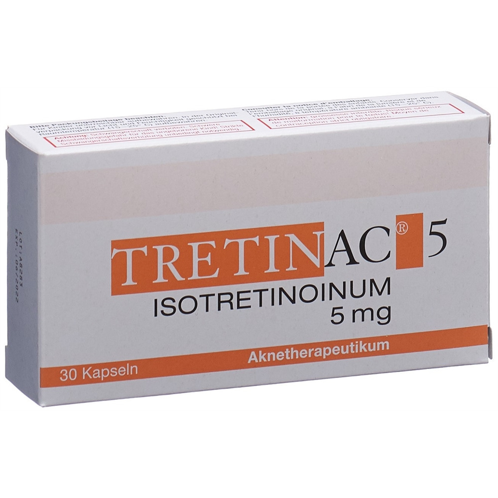 TRETINAC caps moll 5 mg 30 pce