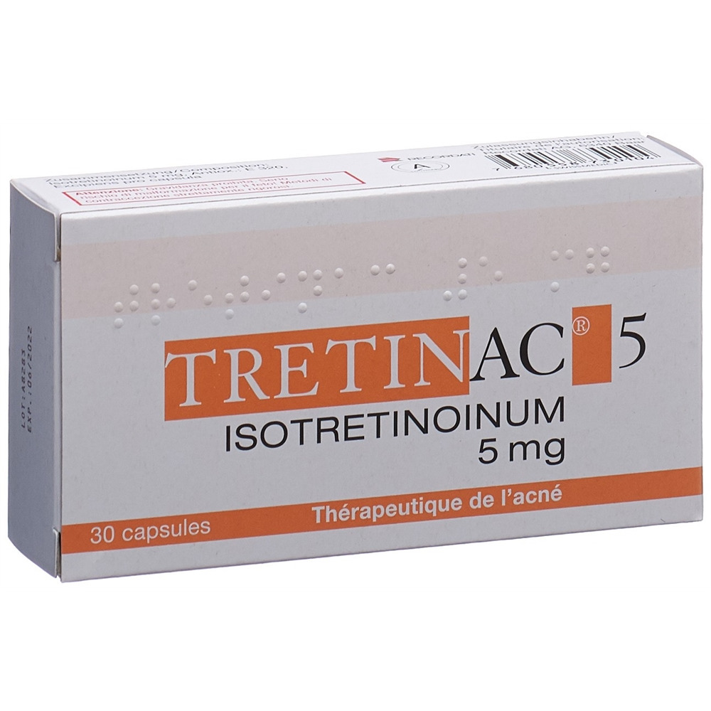 TRETINAC caps moll 5 mg 30 pce