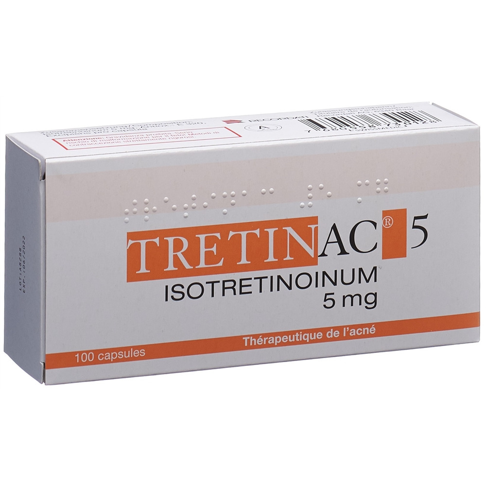 TRETINAC caps moll 5 mg 100 pce