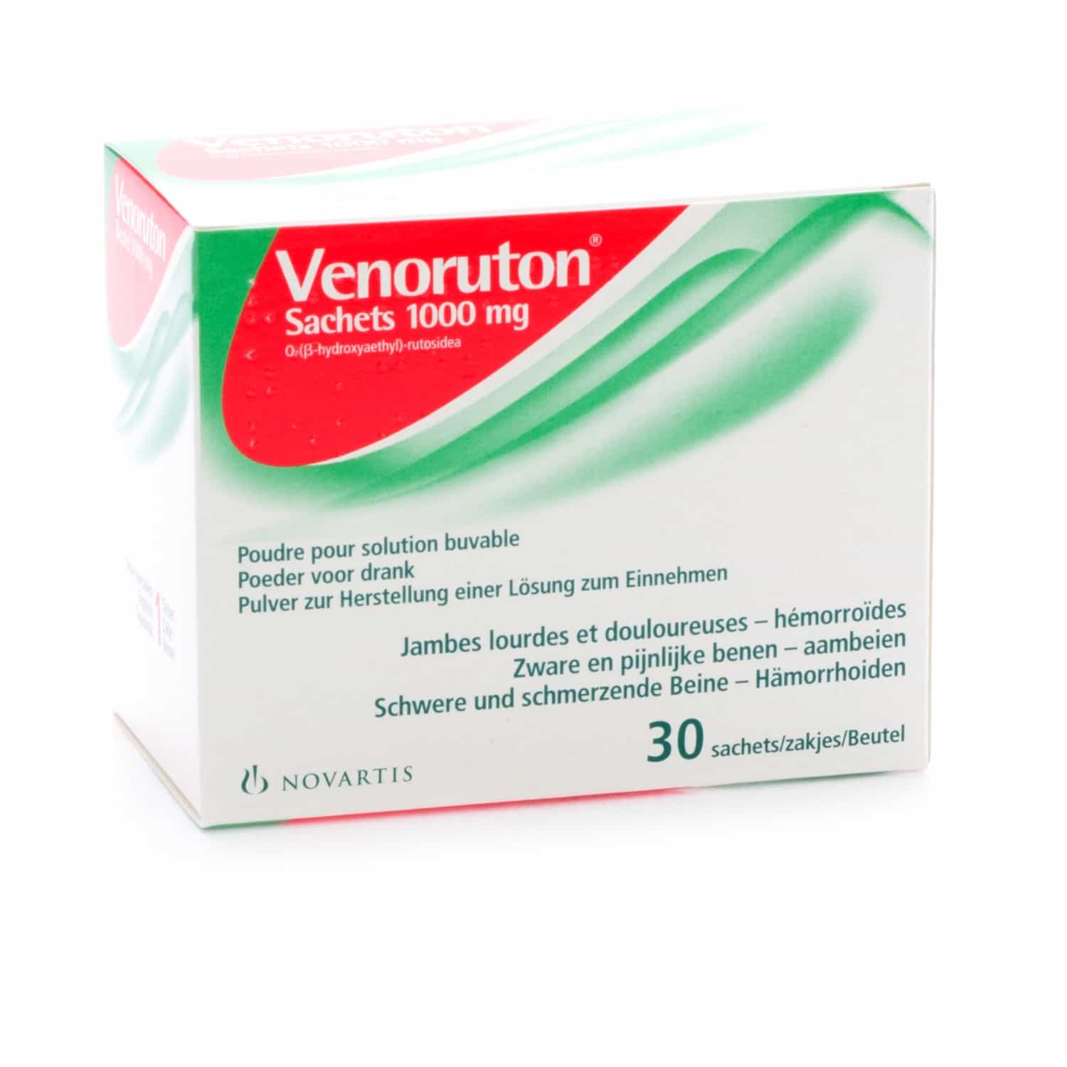 VENORUTON cpr eff 1000 mg bte 30 pce