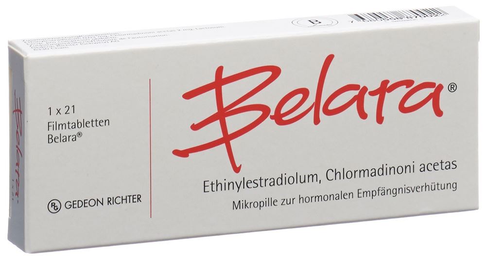 Belara, Filmtabletten