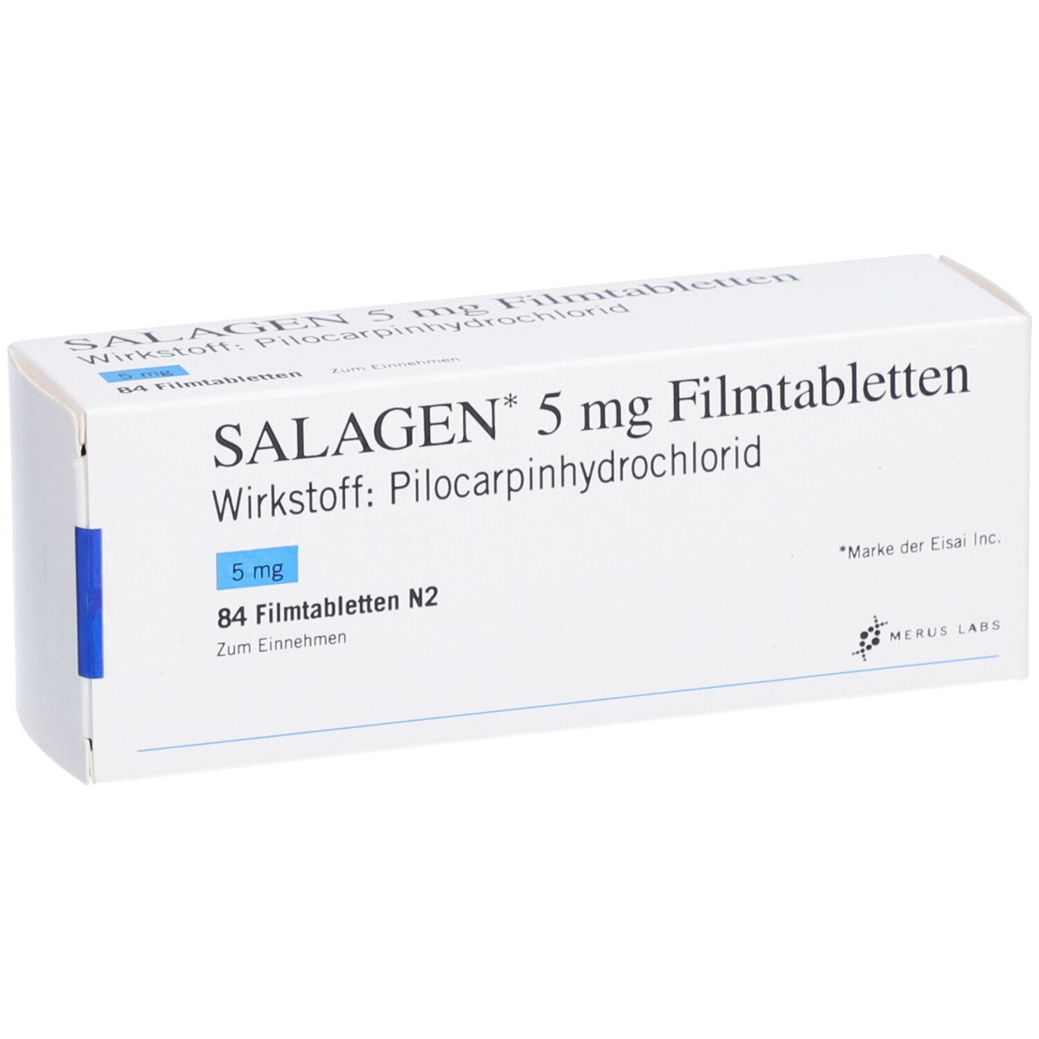 SALAGEN cpr pell 5 mg 84 pce