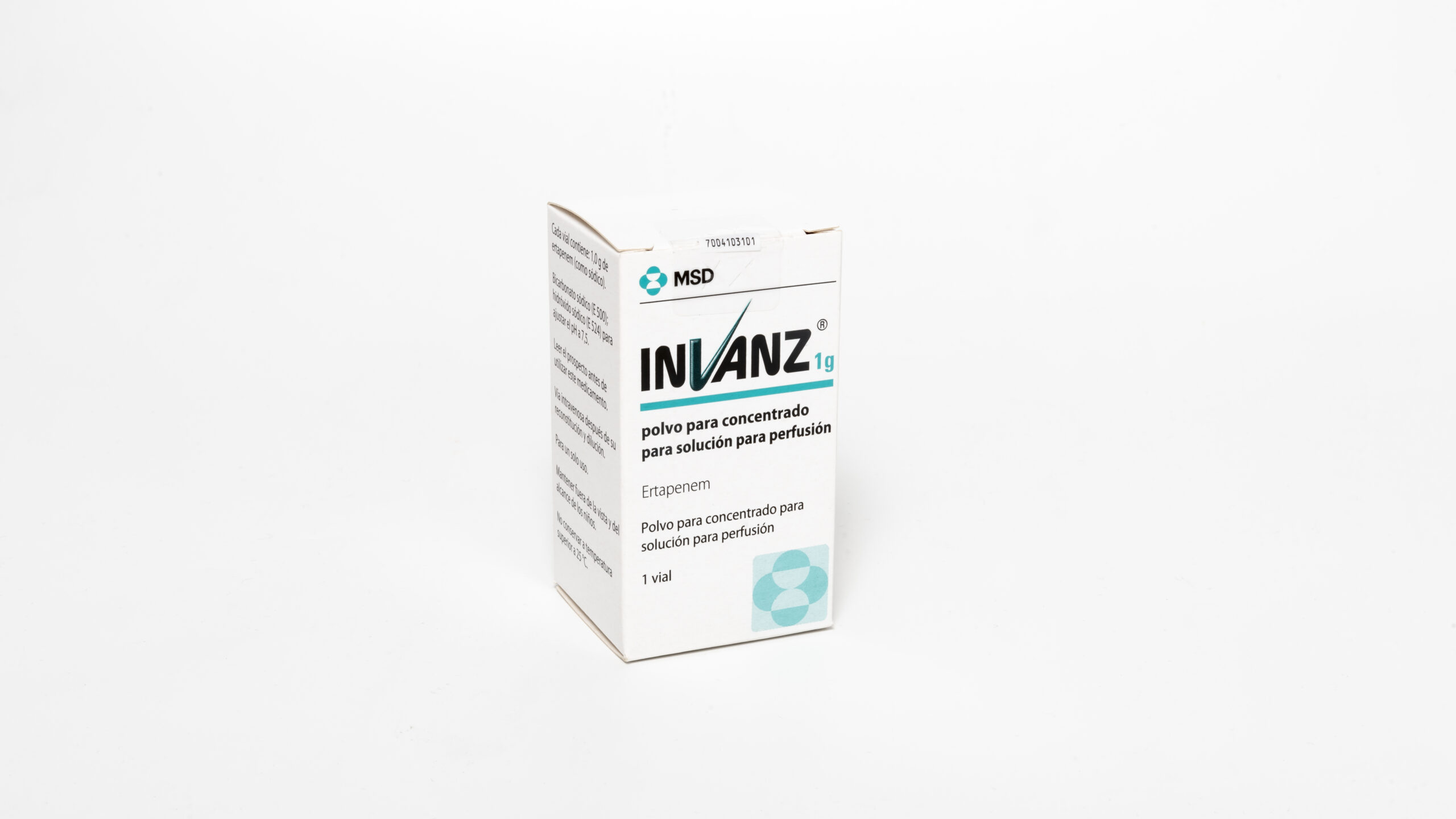 INVANZ subst sèche 1 g flac