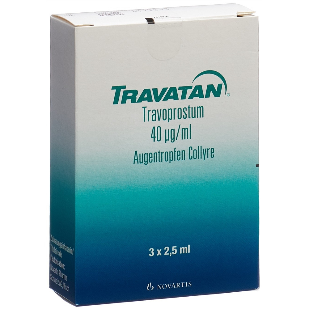 TRAVATAN gtt opht 40 mcg/ml fl 2.5 ml