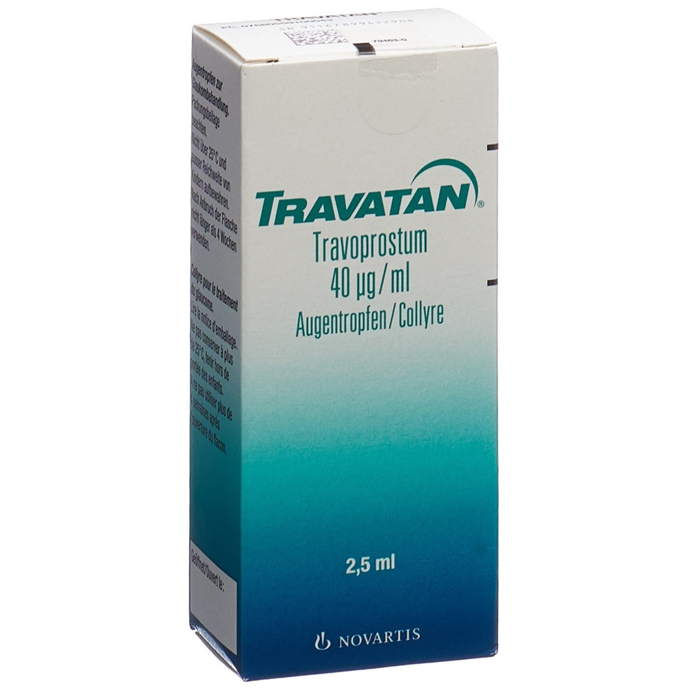 TRAVATAN gtt opht 40 mcg/ml 3 fl 2.5 ml