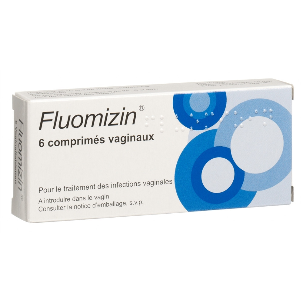 FLUOMIZIN cpr vag 10 mg 6 pce