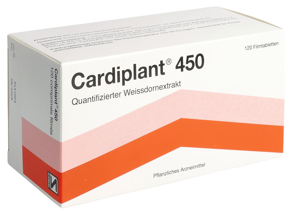 Cardiplant 450, Filmtabletten