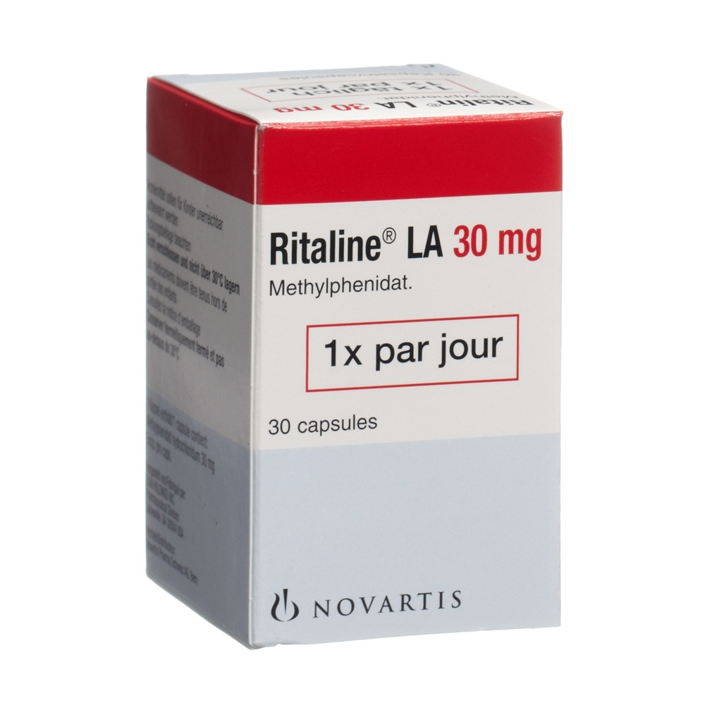 RITALINE LA caps 30 mg bte 30 pce
