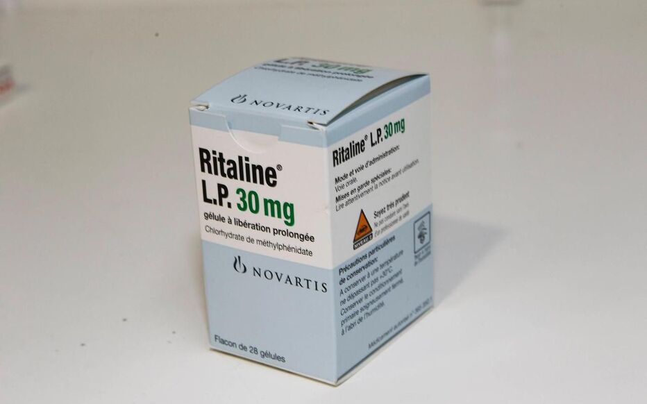 RITALINE LA caps 30 mg bte 30 pce