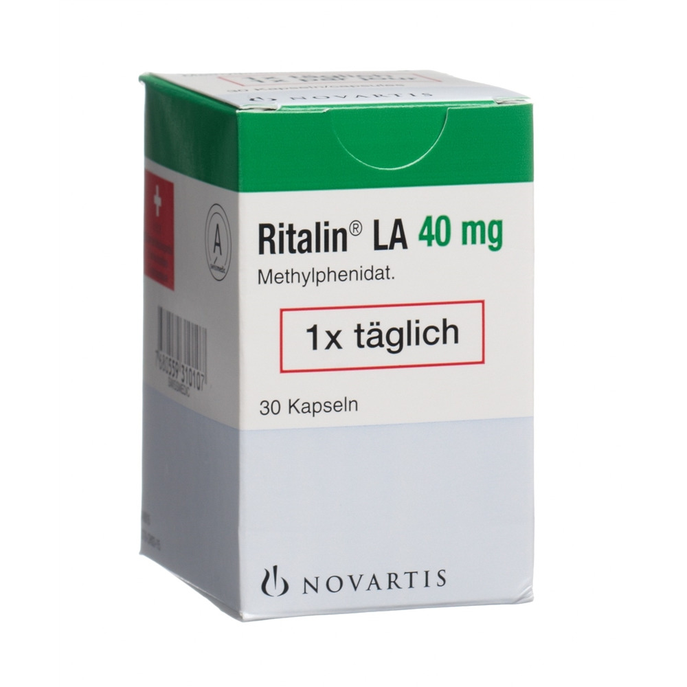 RITALINE LA caps 40 mg bte 30 pce