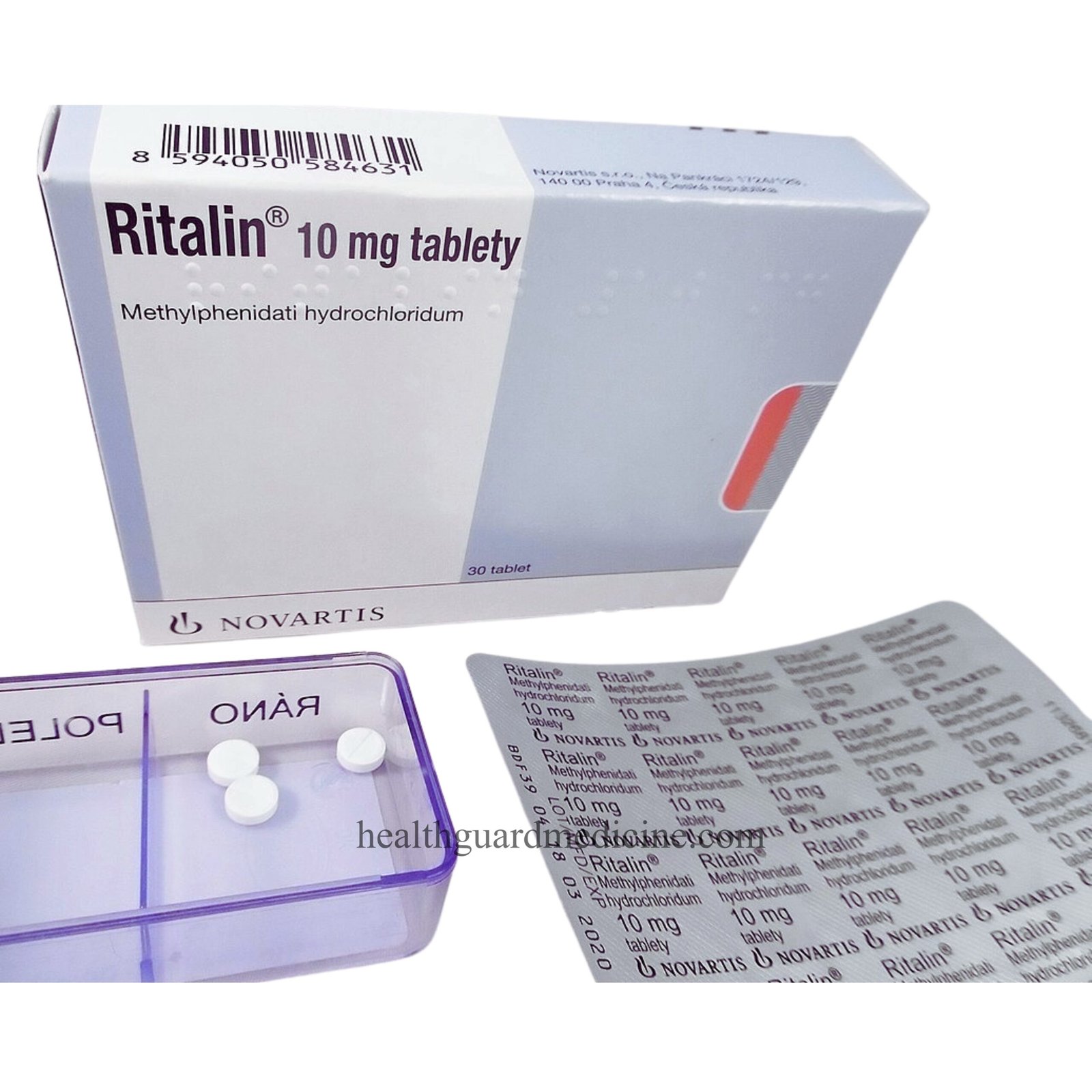 RITALINE LA caps 10 mg bte 30 pce