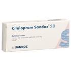CITALOPRAM Sandoz cpr pell 20 mg 28 pce