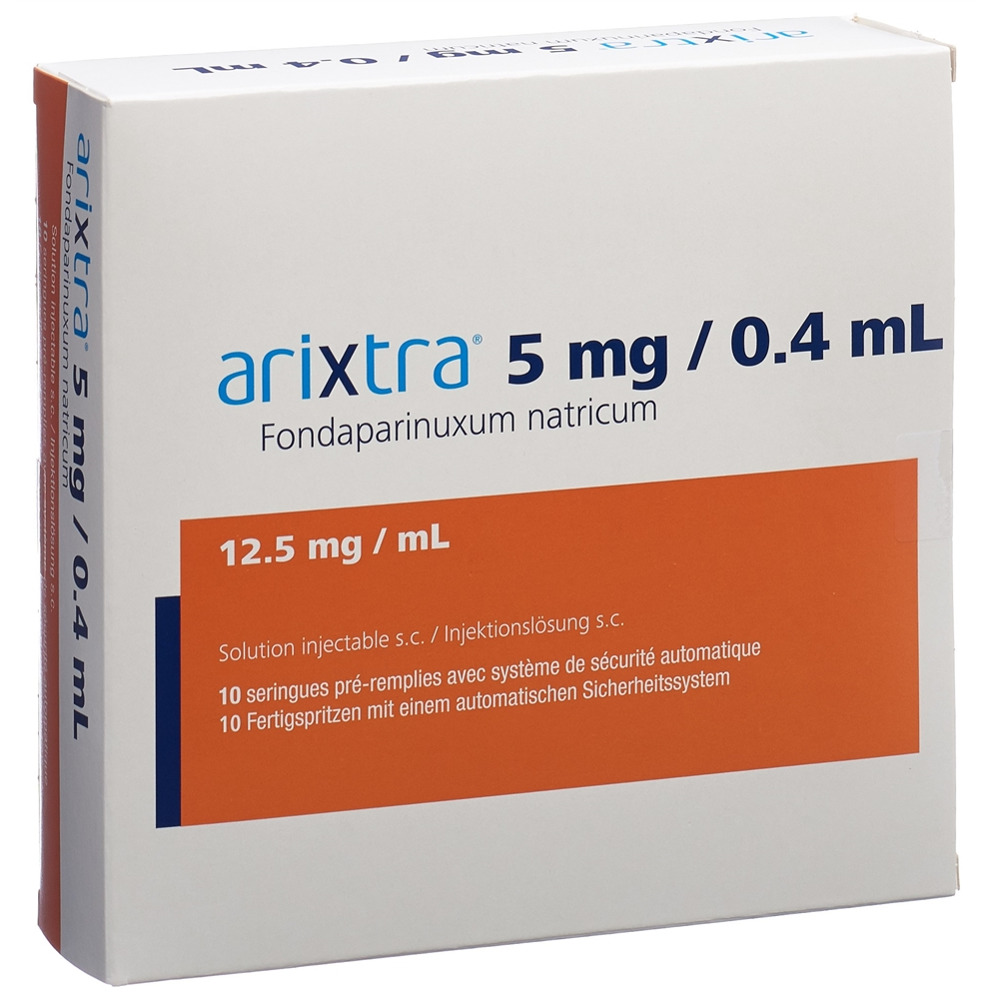 ARIXTRA sol inj 5 mg/0.4ml 10 ser pré 0.4 ml