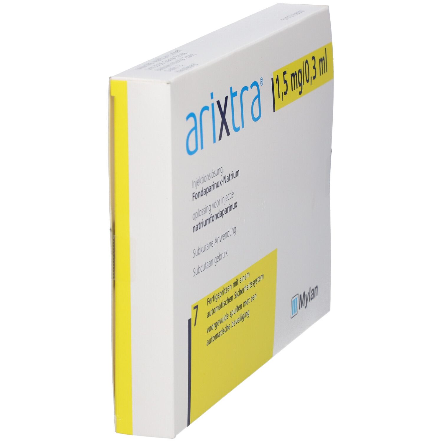 ARIXTRA sol inj 1.5 mg/0.3ml 10 ser pré 0.3 ml