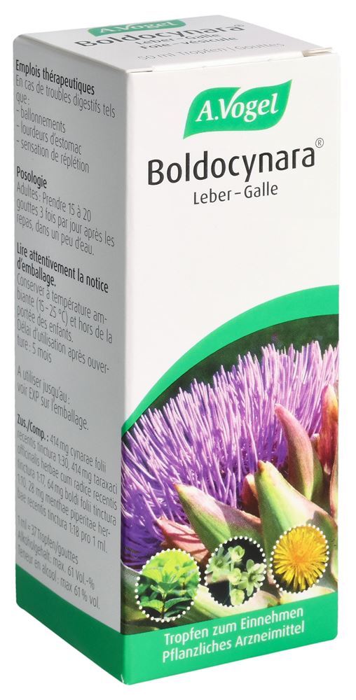 Boldocynara Leber-Galle, Tropfen zum Einnehmen