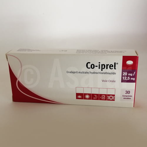 CO-EPRIL cpr 20/12.5 mg 30 pce