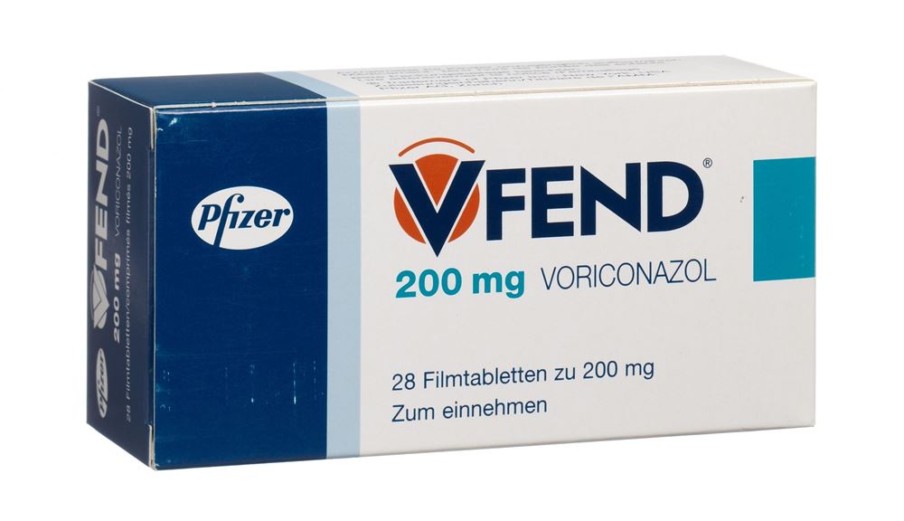 Vfend 200 mg, Filmtabletten