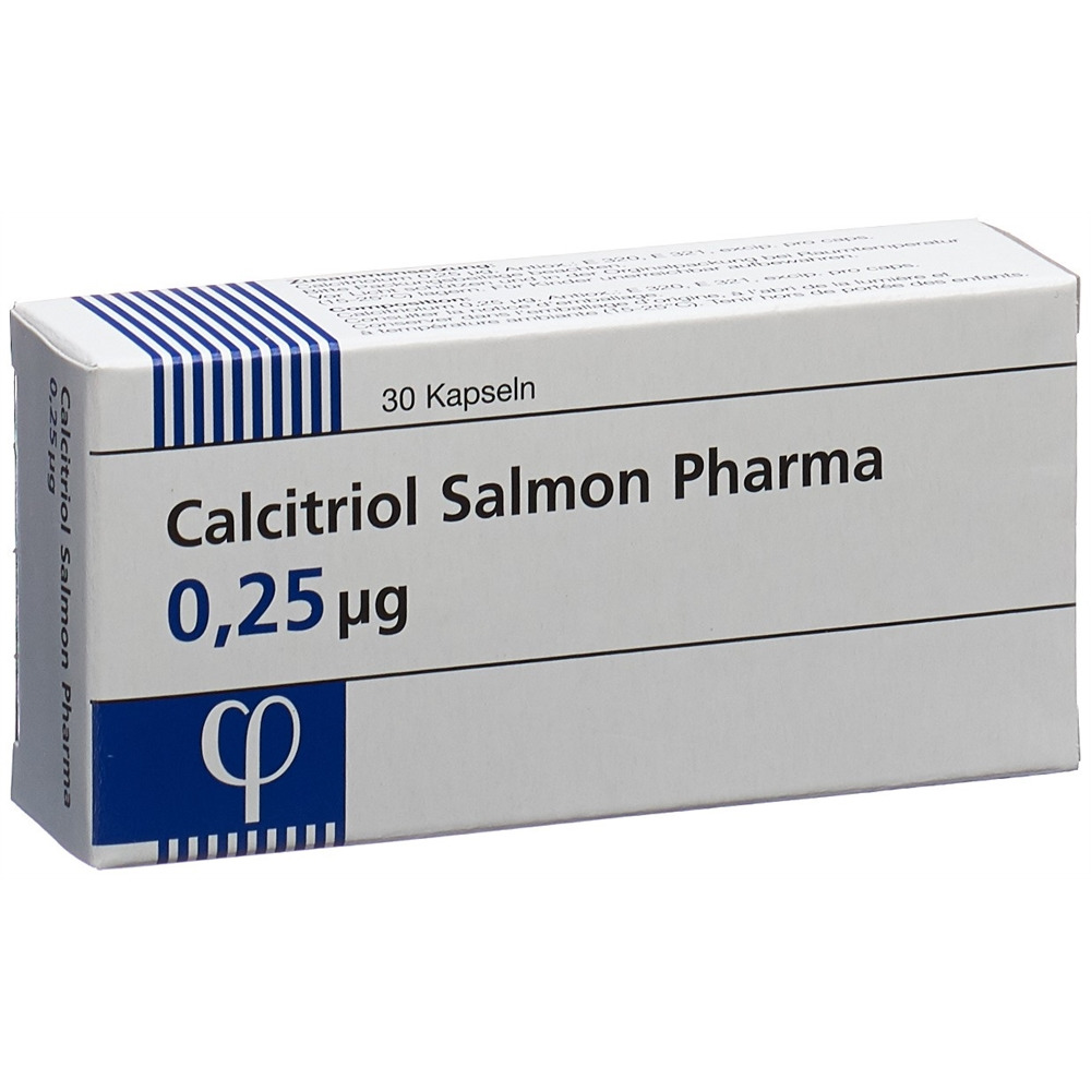 CALCITRIOL Salmon Pharma caps 0.25 mcg 30 pce