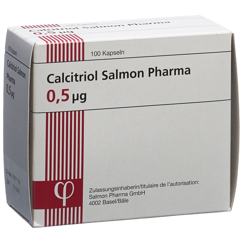 CALCITRIOL Salmon Pharma caps 0.5 mcg 100 pce