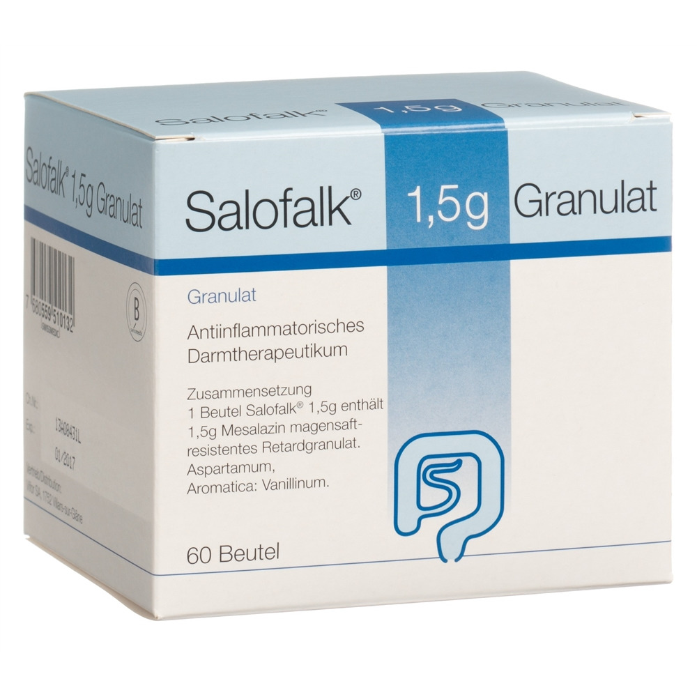 SALOFALK gran 1.5 g sach 60 pce