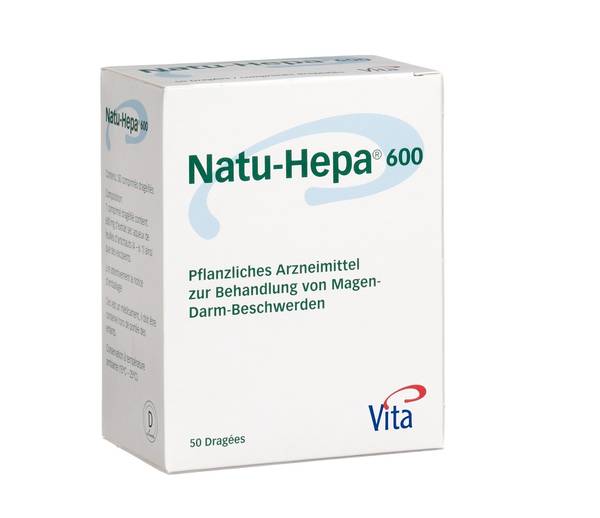 VITA HEPA drag 600 mg 50 pce