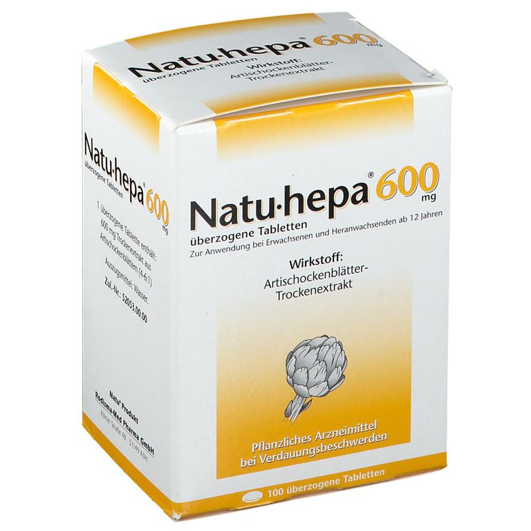 VITA HEPA drag 600 mg 100 pce
