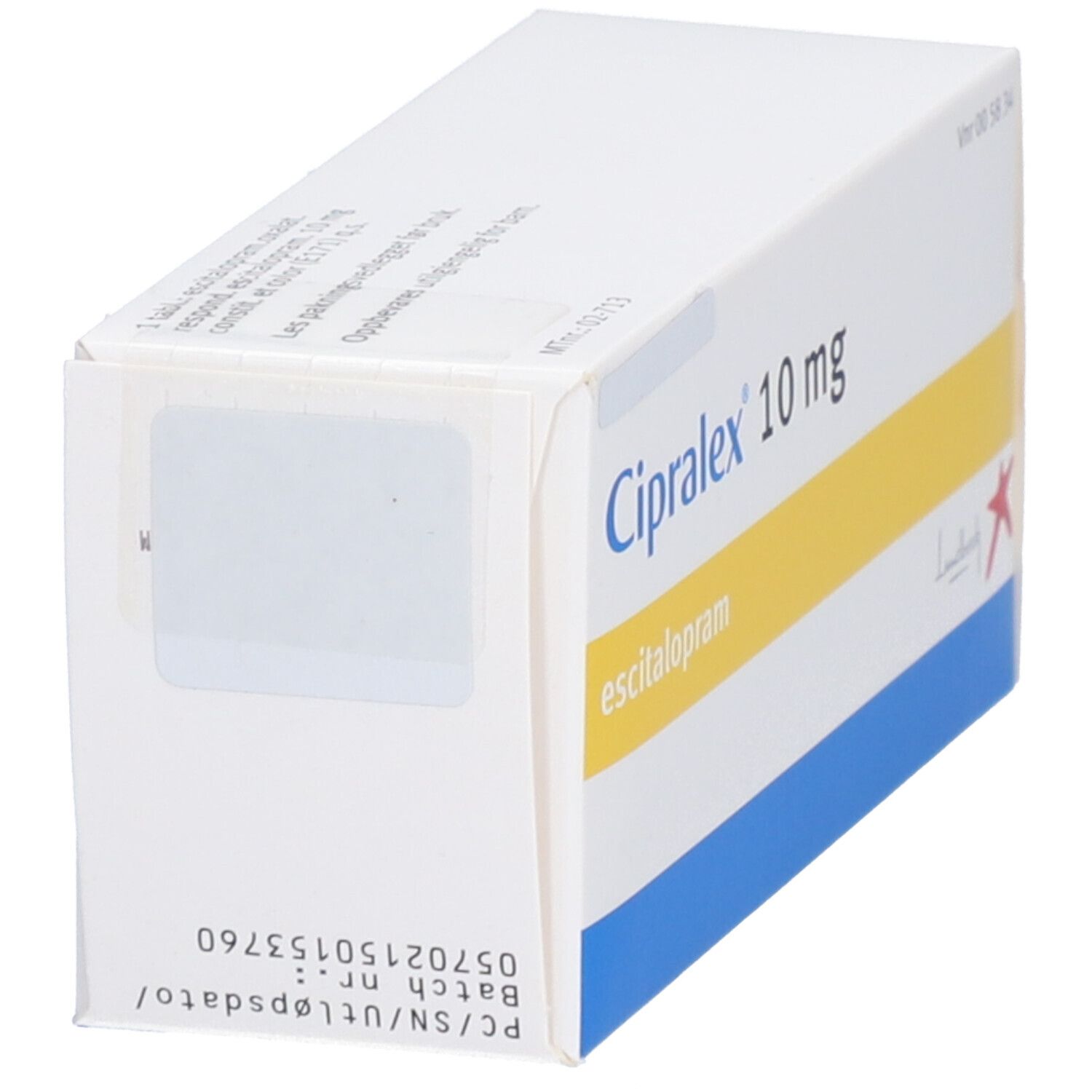CIPRALEX cpr pell 10 mg 14 pce