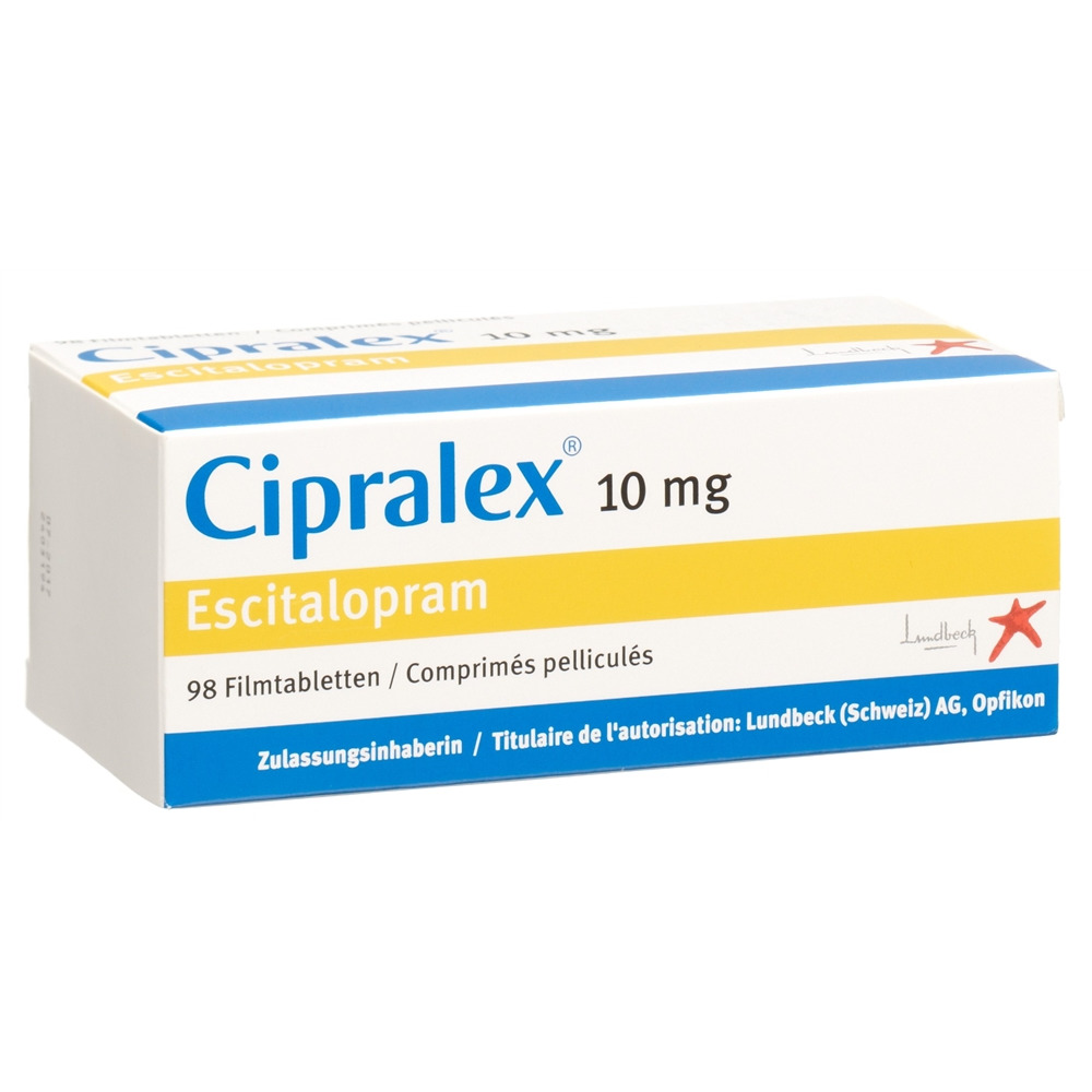CIPRALEX cpr pell 10 mg 98 pce