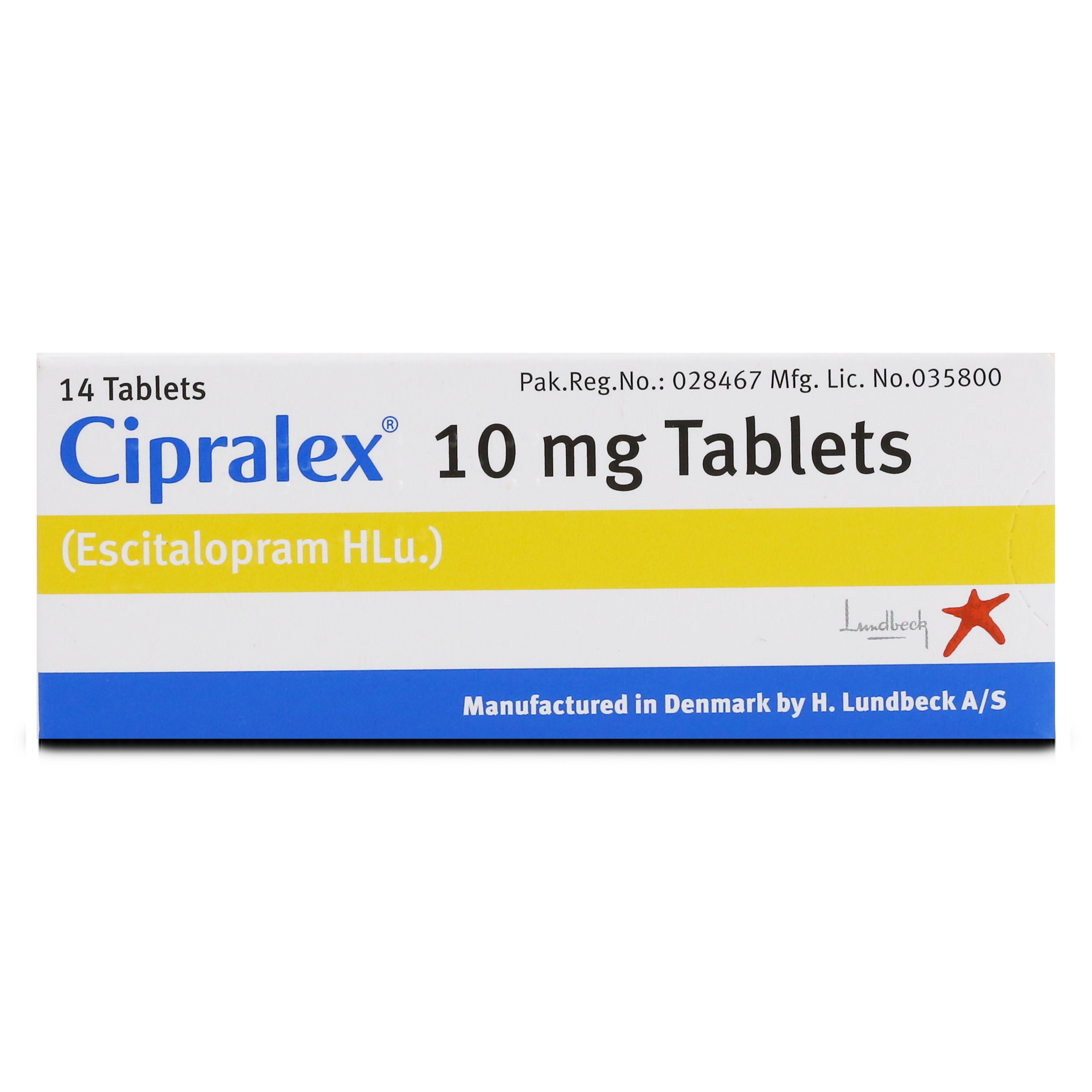 CIPRALEX cpr pell 10 mg 98 pce