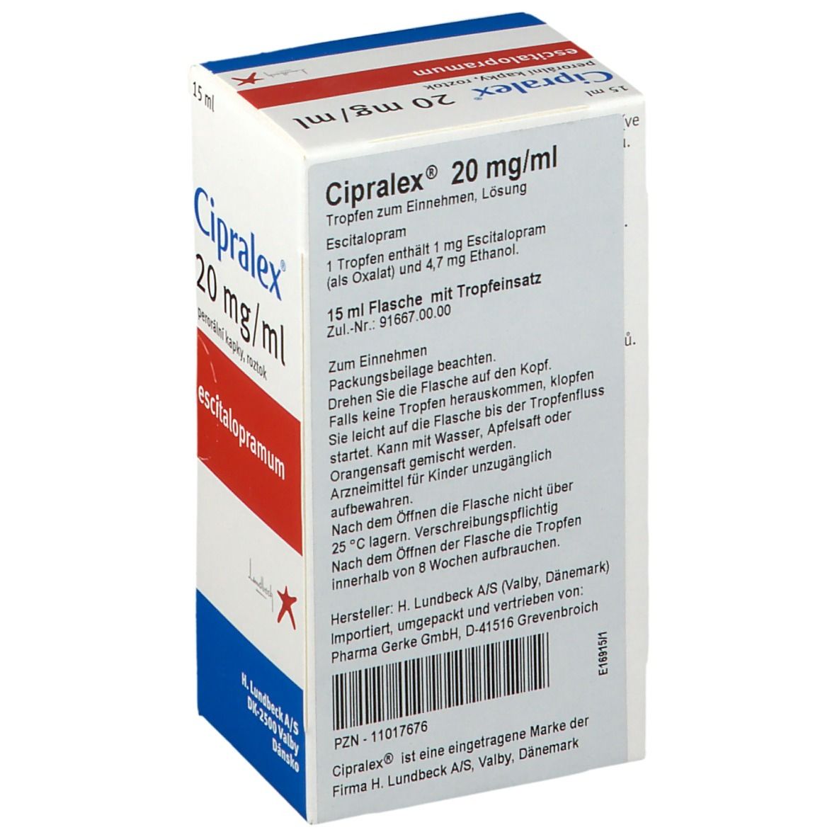 CIPRALEX cpr pell 20 mg 98 pce