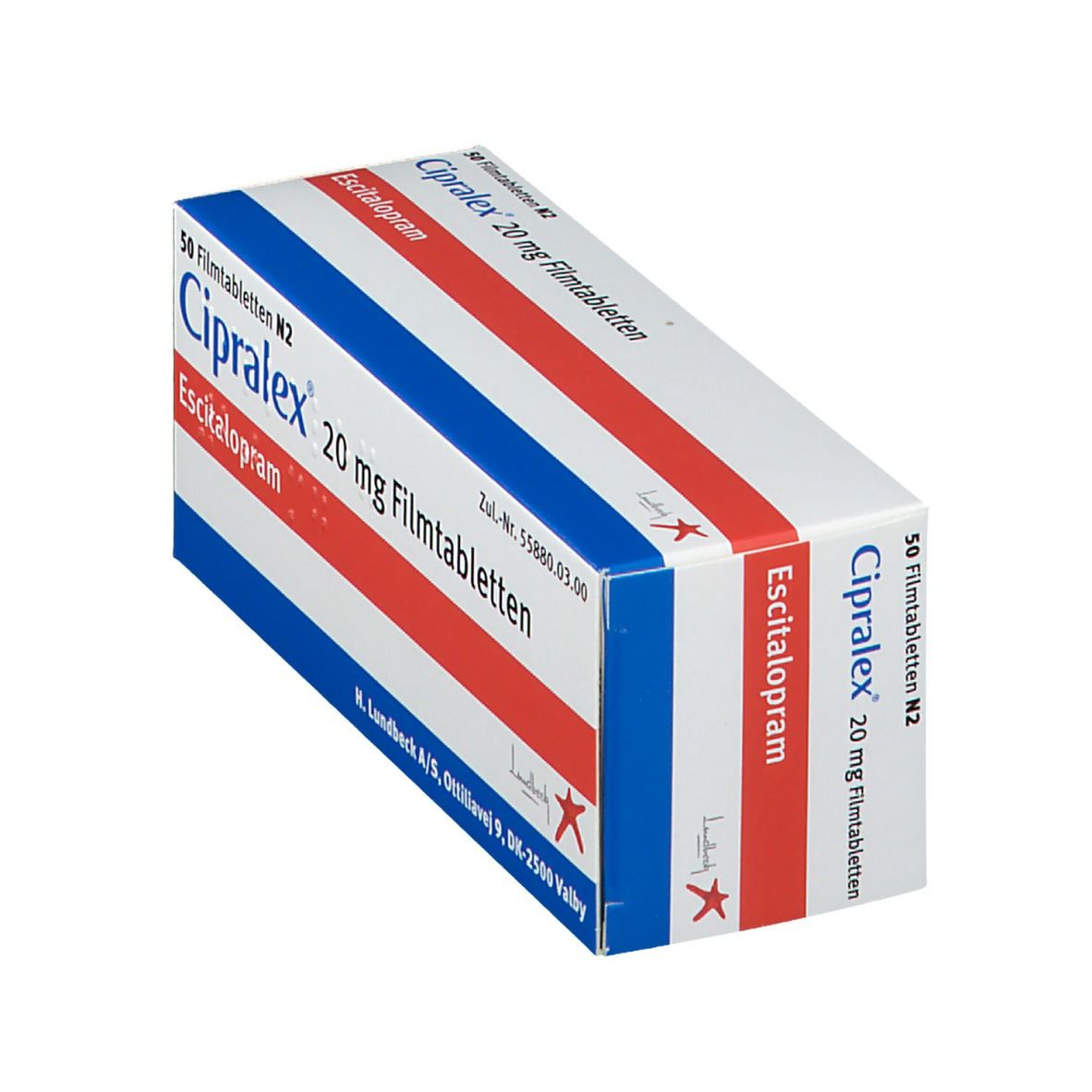 CIPRALEX cpr pell 20 mg 98 pce
