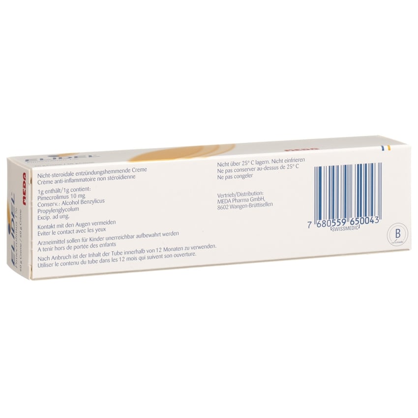 ELIDEL crème 1 % tb 60 g