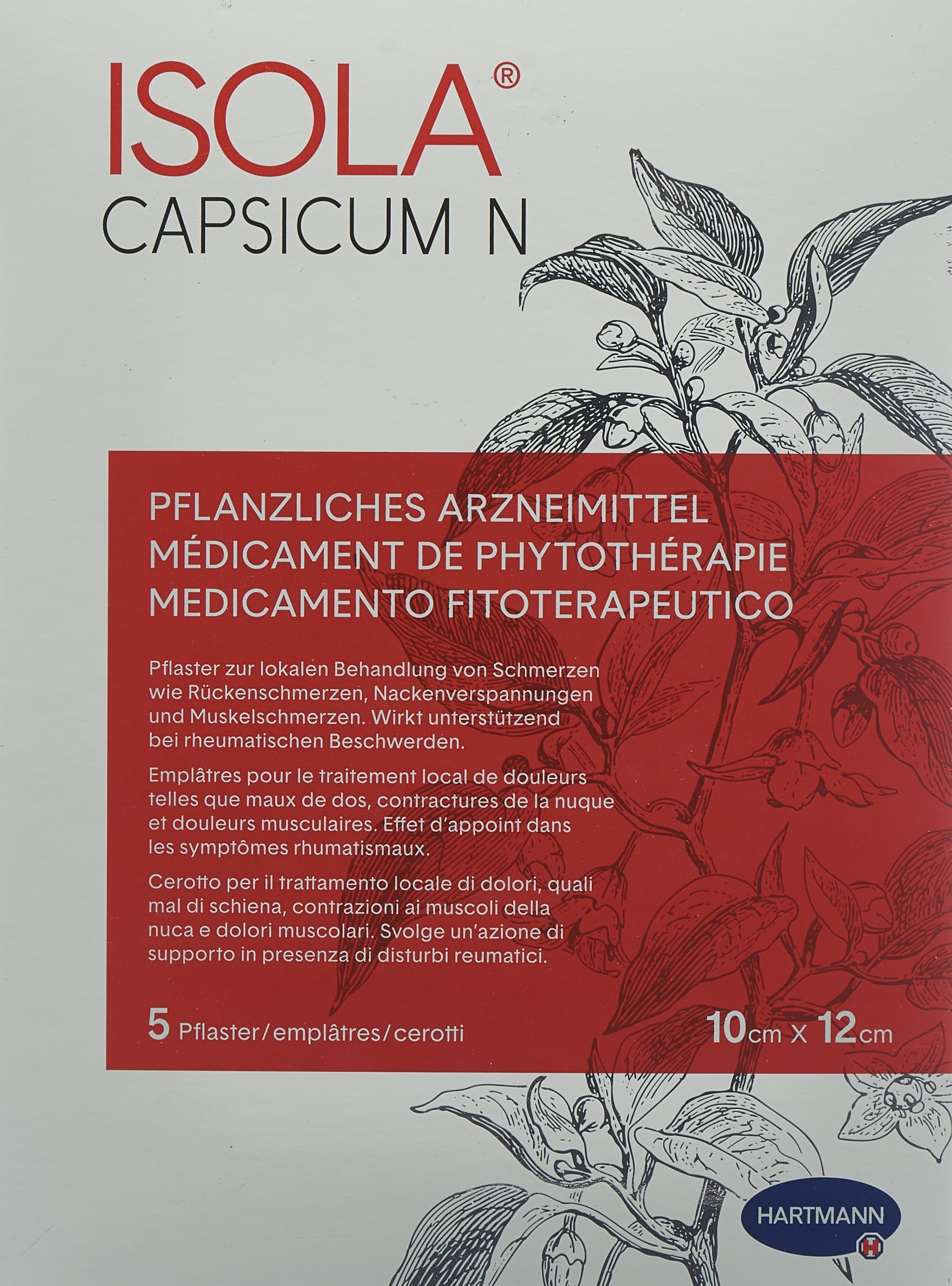 ISOLA Capsicum N empl 5 pce