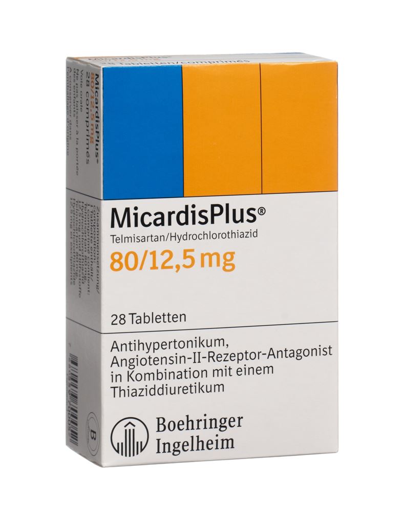 MICARDIS PLUS cpr 80/12.5 mg 28 pce