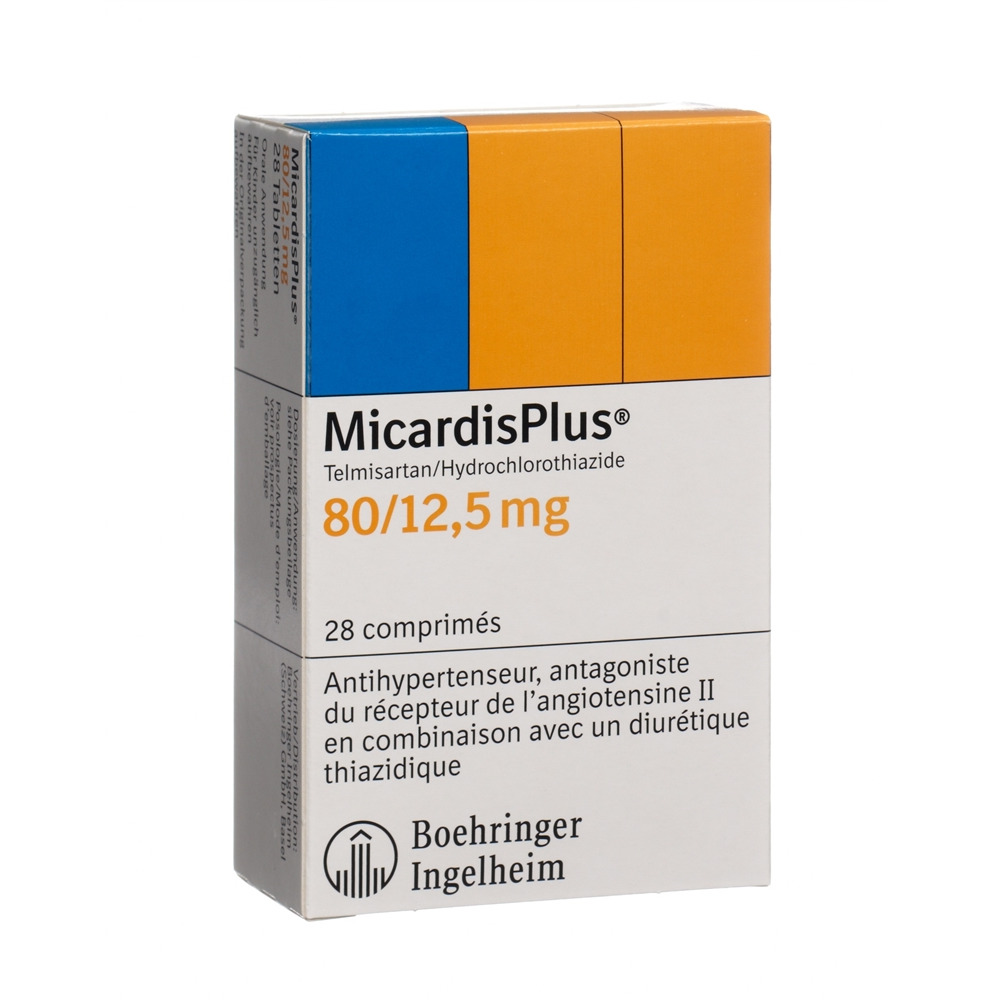 MICARDIS PLUS cpr 80/12.5 mg 28 pce