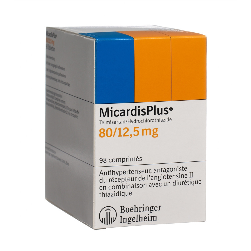 MICARDIS PLUS cpr 80/12.5 mg 98 pce
