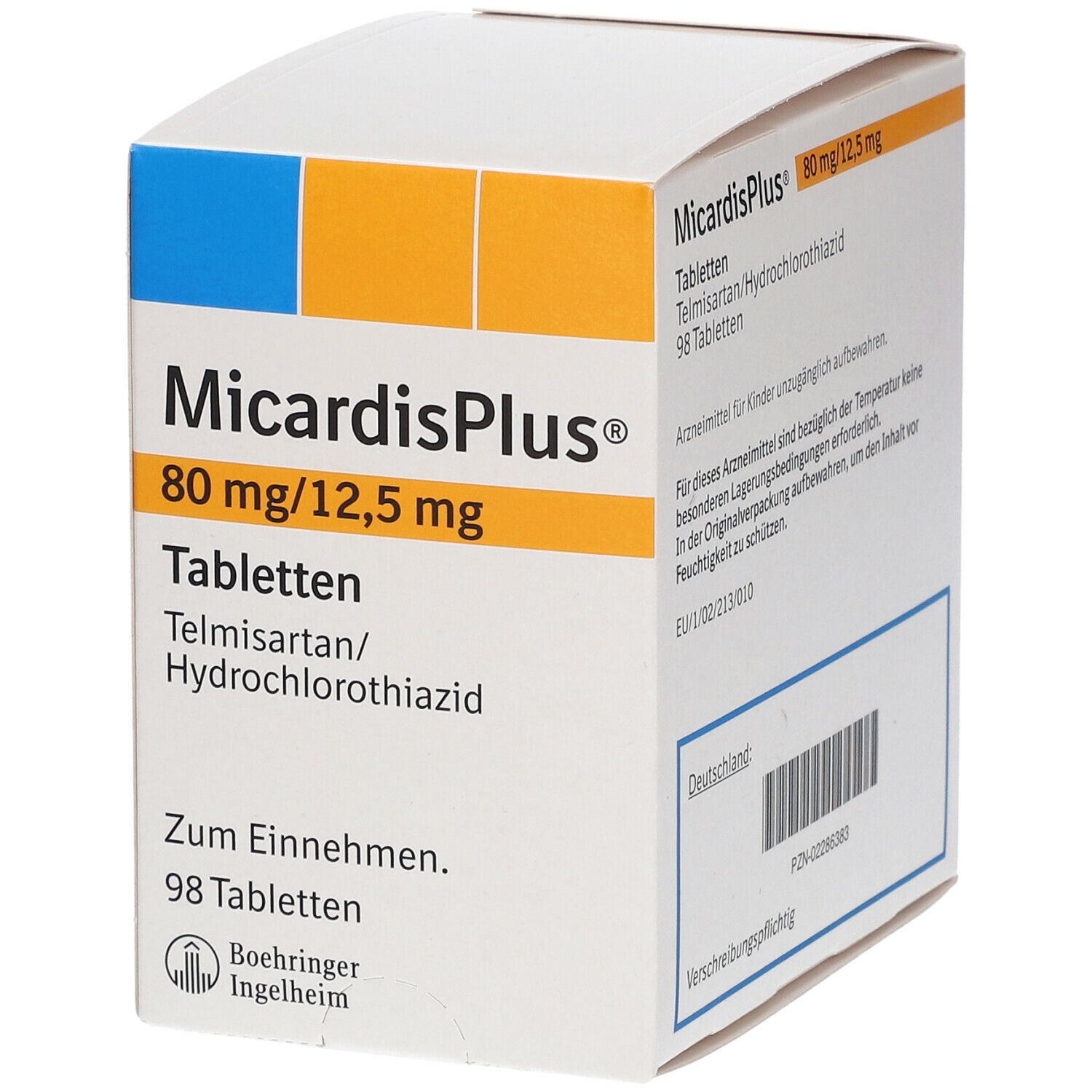 MICARDIS PLUS cpr 80/12.5 mg 98 pce