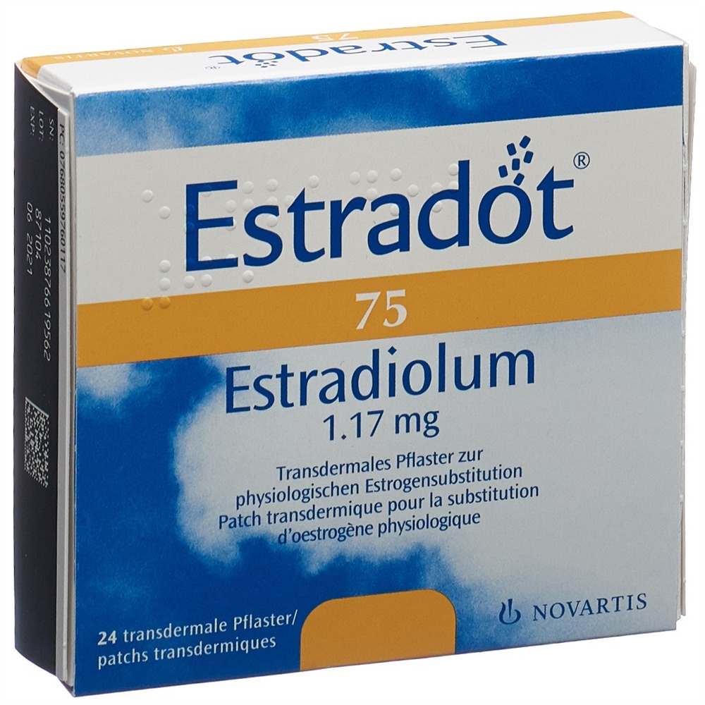 ESTRADOT patch mat 75 mcg/24h 24 pce