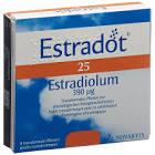 ESTRADOT patch mat 25 mcg/24h 8 pce